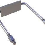 Хомут для крепления траверс окрашенный